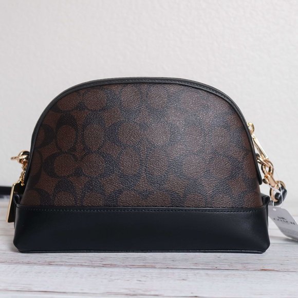 Coach Bags Nwt Coach Dome Crossbody In Signature Canvas Poshmark